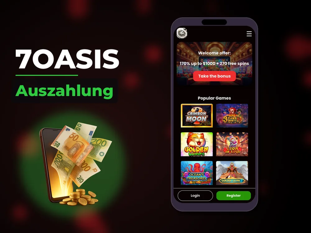 7oasis - Auszahlung