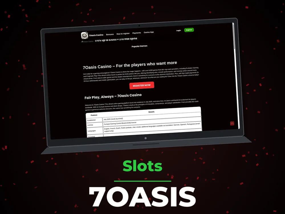 7oasis - Slots
