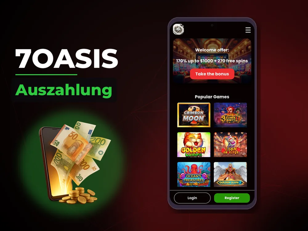 7oasis - Auszahlung