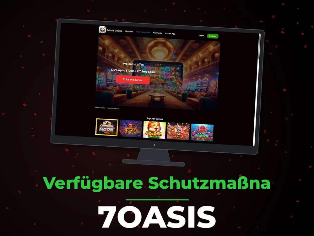 7oasis - Verfügbare Schutzmaßna