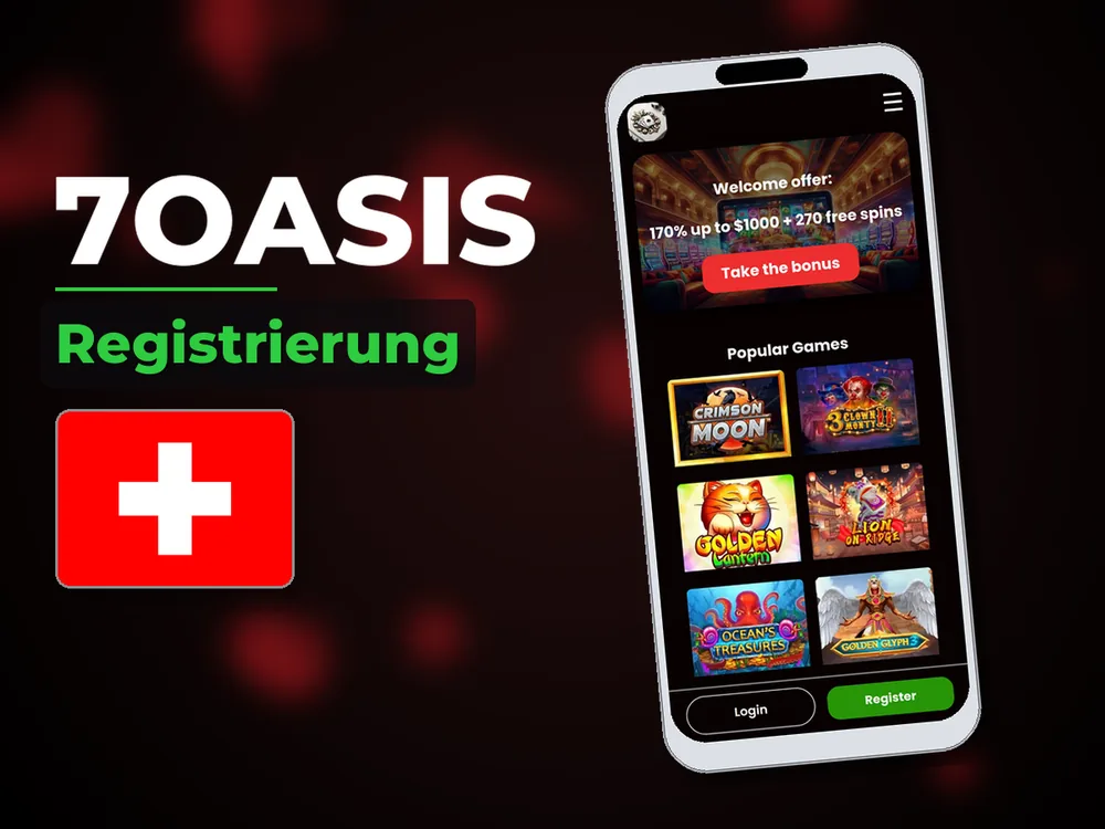 7oasis - Registrierung