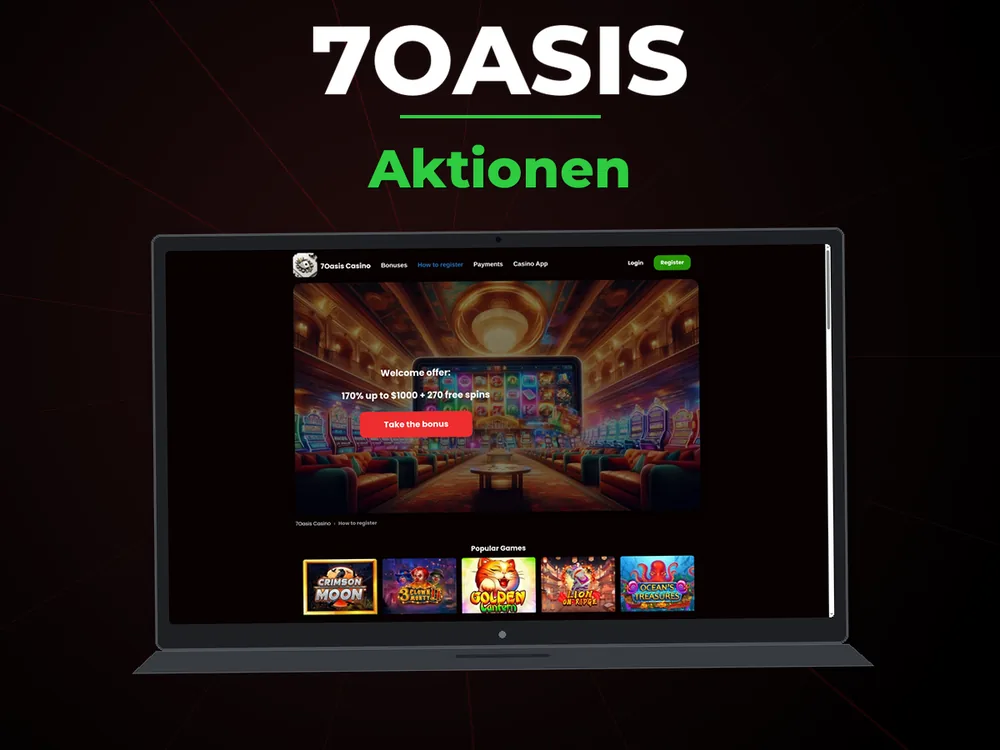 7oasis - Aktionen